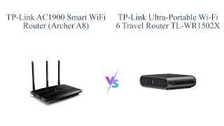 TPLink AC1900 vs AX1500 Travel Router 🔥 Which is Better for You [upl. by Aleil]