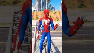 Spider Man amp Iron Man saved a Girl 😲 shorts spiderman cartoon spidermancartoon ironman [upl. by Sherlocke]