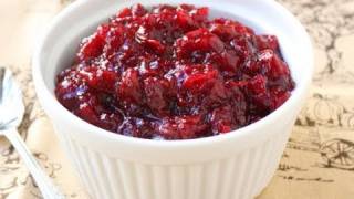 Tangerine Cherry Cranberry Sauce Recipe  Holiday Cranberry Sauce [upl. by Riggs]