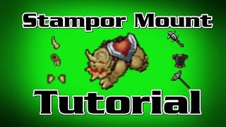 Tibia Tutorial  Como Domar O Stampor [upl. by Leith]