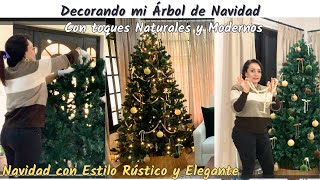 DECORÉ EL ARBOL DE NAVIDAD 🎄 [upl. by Honan]