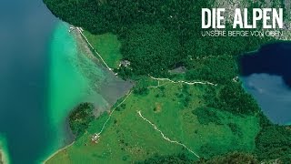 DIE ALPEN  UNSERE BERGE VON OBEN  Trailer deutsch [upl. by Ardnekat]