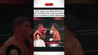 ¿Qué Opinas de Rolly Romero La Estrella más Controvertida de la Cartelera de Canelo boxeo boxing [upl. by Haik]