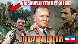 TITOV NAJVEĆI FILMSKI PROJEKAT U JUGOSLAVIJI BITKA NA NERETVI [upl. by Mirth]