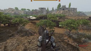 Back to Thractorae Castle battle in Mount amp Blade II Bannerlord [upl. by Idnar]