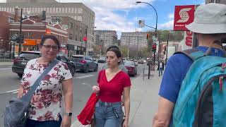 4K Montréal 2023 Montréal Côte des Neiges Restaurants amp Markets Walking Tour4K 60FPSwalkthrough [upl. by Romalda]