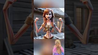 Indila skinny princess anna frozen glow up shortsvideo [upl. by Alhsa]