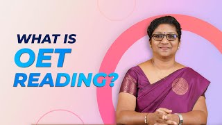 What is OET Reading [upl. by Aranahs]