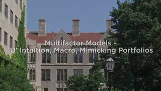 612 Multifactor Models – U’ Intuition Macro Mimicking Portfolios [upl. by Garnette]