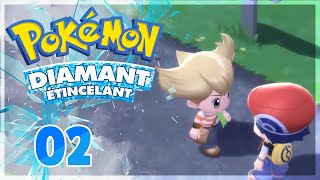 Pokémon Diamant Etincelant  En direction de Charbourg 02 [upl. by Nosnej]