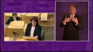 A Fairer Scotland for Disabled People BSL  Scottish Parliament 16th May 2017 [upl. by Htebsil]