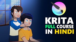 Krita Full Course in Hindi Ft RemyBlaze [upl. by Minsat]