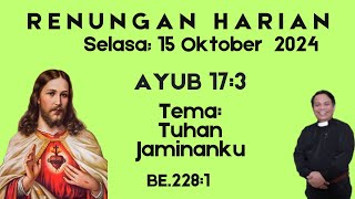 JAMITA NA METMET PANGOLU PARTONDION AYUB 173 TUHAN JAMINANKU SELASA 15 OKTOBER 2024 [upl. by Yrram]