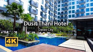 4K Dusit Thani Hotel Dusit D2 Davao City  Walk Tour  Island Times [upl. by Sevy]