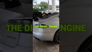 Tesla Model S with Diesel Engine Swap ⛽ [upl. by Ai425]