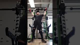 8lb Overhead Press fitness fitnesspassion fitnessmotvation motivation fitnessmotivation [upl. by Ikciv613]