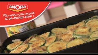 Gratiné de courgettes à la mayonnaise  750g [upl. by Obellia46]