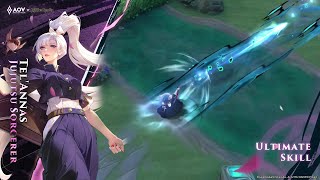 TelAnnas Jujutsu Sorcerer Skin Spotlight  Garena AOV Arena of Valor [upl. by Hedaza491]