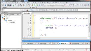 Tutorial 33  Scrivere dati su un file di testo C [upl. by Gui27]