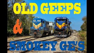 South Florida rail action on the Seminole Gulf Geeps and GEs [upl. by Dnesnwot]