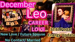 LEO🌦️DECEMBER❤️LOVE CAREER💛NEW LOVE💛NO CONTACT💛 leodecember leocareer [upl. by Le263]