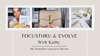 My Review of the Demellier Vancouver Bag FocusthruandEvolve [upl. by Hardie126]