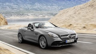 Mercedes SLC  1er contact en vidéo [upl. by Odrarebe]