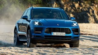 2019 Porsche Macan  Sapphire Blue Metallic  Driving Interior Exterior [upl. by Mori]