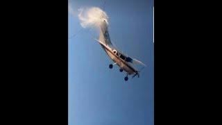 Avionazo en Culiacán Imágenes inéditas y fuertes [upl. by Ahserb429]