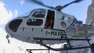 HelikopterFlug  Bergretter Sextener Dolomiten [upl. by Susan23]