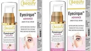 eyecirque advance under eye gel serum review in hindi [upl. by Mcgruter]