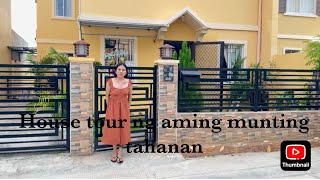 house tour ng extended cara house model ng camella homes [upl. by Negriv]