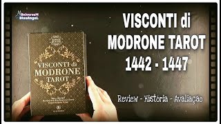 Visconti di Modrone Tarot 1442  1447 Review  História  Avaliação [upl. by Marih]