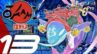 Okami HD  Gameplay Walkthrough Part 13  Cat Tower amp Dragon Palace PS4 PRO Remastered [upl. by Aynik]