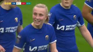 Chelsea vs Liverrpool Womens Football 2324 [upl. by Rogers855]