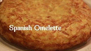 SPANISH OMELETTE  TORTILLA DE PATATAS RECIPE BY SPANISH COOKING [upl. by Huskamp]