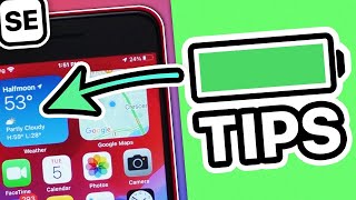 14 iPhone SE 3 Battery Saving Tips [upl. by Armillas]