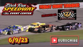 FRIDAY NIGHT THUNDER Presented By Wheeler Trucking  Birch Run Speedway  6923 [upl. by Gerianna]