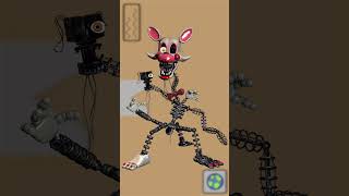 MANGLE IN UNDER A MINUTE 🙀🔌 shorts fnaf [upl. by Thorner]