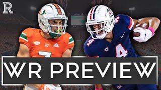 Top 2025 Wide Receiver Prospects  12 NFL Draft Prospects You Need to Know [upl. by Marilee289]