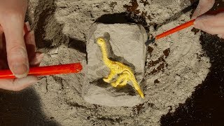 ASMR 1 Hour Dinosaur Excavation For Relaxation  4K [upl. by Eeramit]