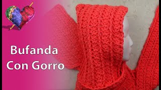 GORRO A CROCHET  Como tejer este gorro de lana a crochet fácil paso a paso  Tutorial [upl. by Lasyrc]