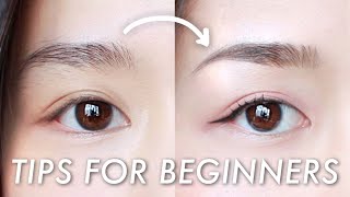 Eyebrow Shaping at Home  Easy Beginner Tutorial [upl. by Ahsikcin582]