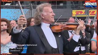 F1 Zandvoort 2023  National Anthem of the Netherlands Performed by André Rieu   Atmosphere [upl. by Assiar70]