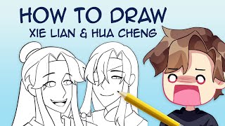 YILING GAYTRIARCH TAUGHT ME HOW TO DRAW HUALIAN [upl. by Hairahs]