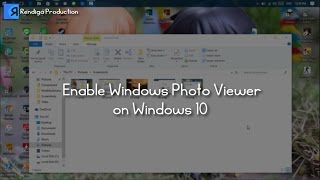 How to enable Windows Photo Viewer on Windows 10 [upl. by Adallard]