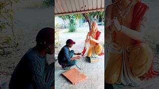 Hath Jodi karile Bina Piya Chhathi Maiya Hui hadsa viral painting short video [upl. by Hanikas]