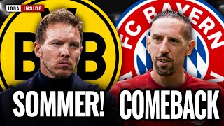 NAGELSMANN zum BVB RIBERY vor BAYERNRÜCKKEHR [upl. by Killian]