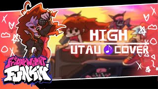 Friday Night Funkin  High  UTAU Cover UST​ RTX [upl. by Fredela]