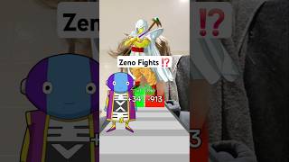 Zeno Fight ‼️ zeno dbz short dragonball [upl. by Ahsikit]